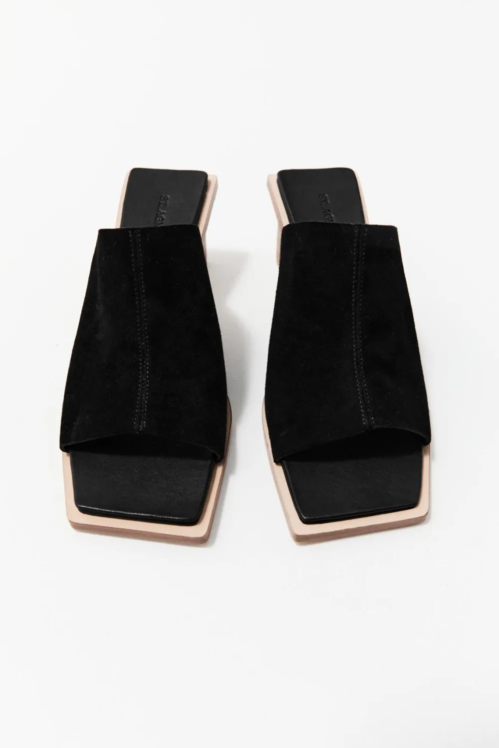 Raw Edge Heel -|St. Agni Outlet