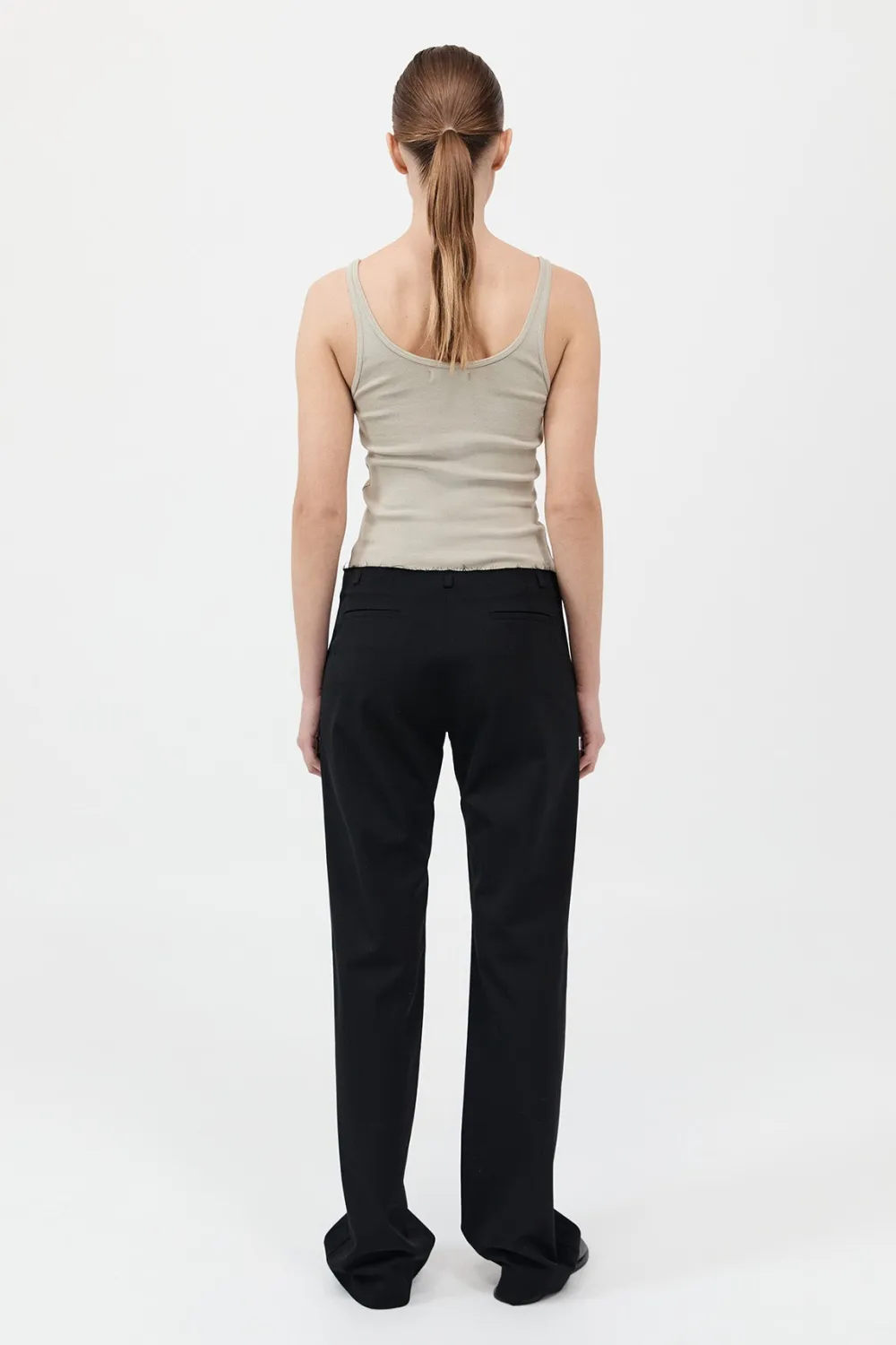 Raw Edge Pants -|St. Agni Store