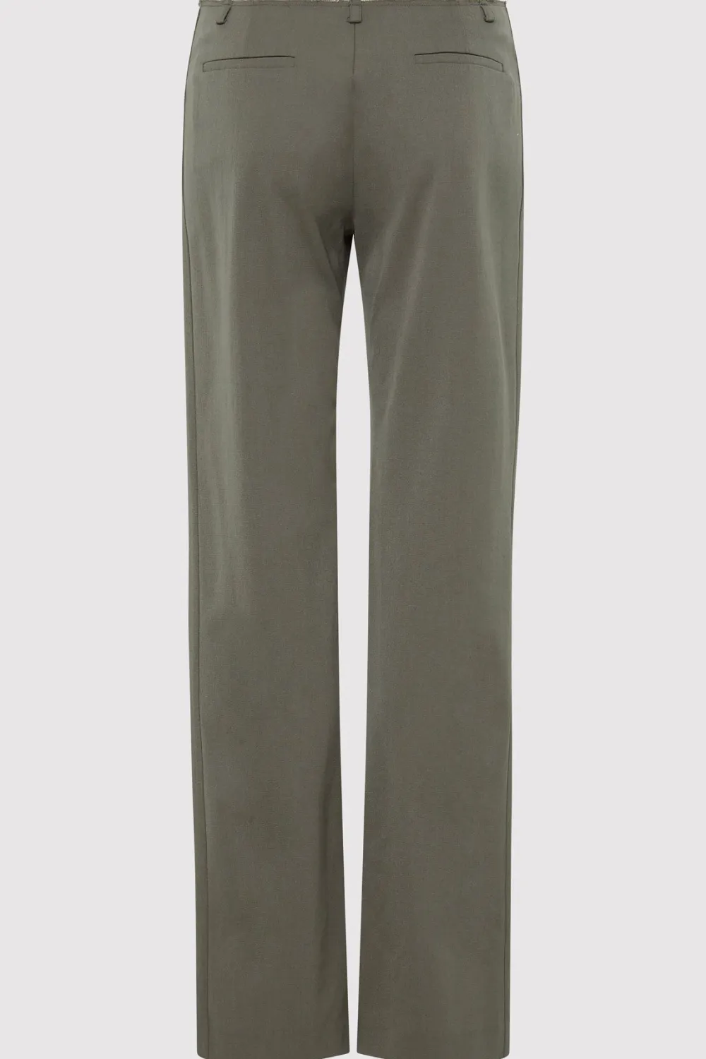 Raw Edge Pants -|St. Agni Fashion
