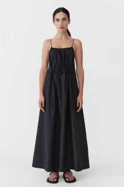 Relaxed Drawstring Dress -|St. Agni Best