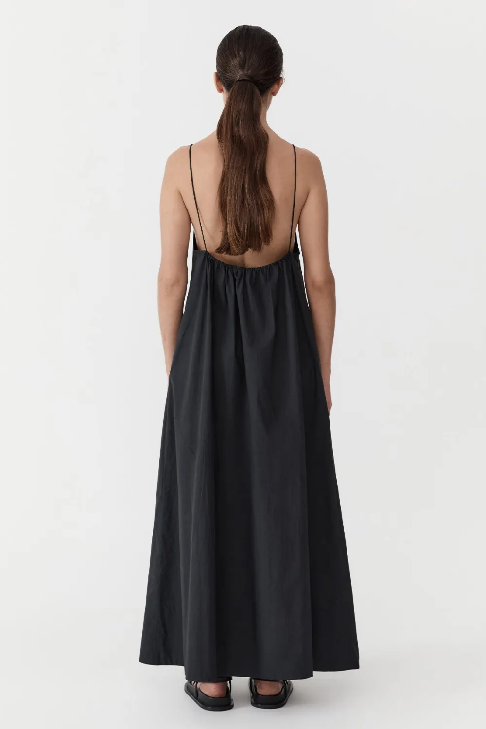 Relaxed Drawstring Dress -|St. Agni Best