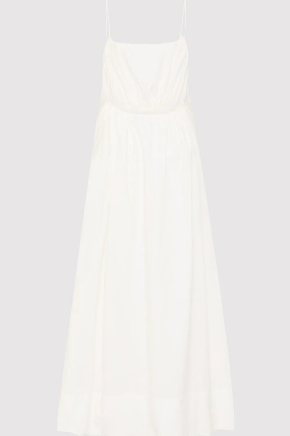 Relaxed Drawstring Dress -|St. Agni New