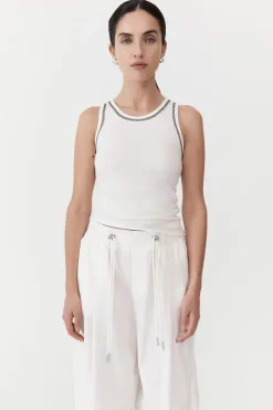 Relaxed Drawstring Pants -|St. Agni New