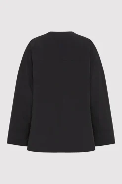 Reversible Pillow Jacket - Black/Cloud|St. Agni Store