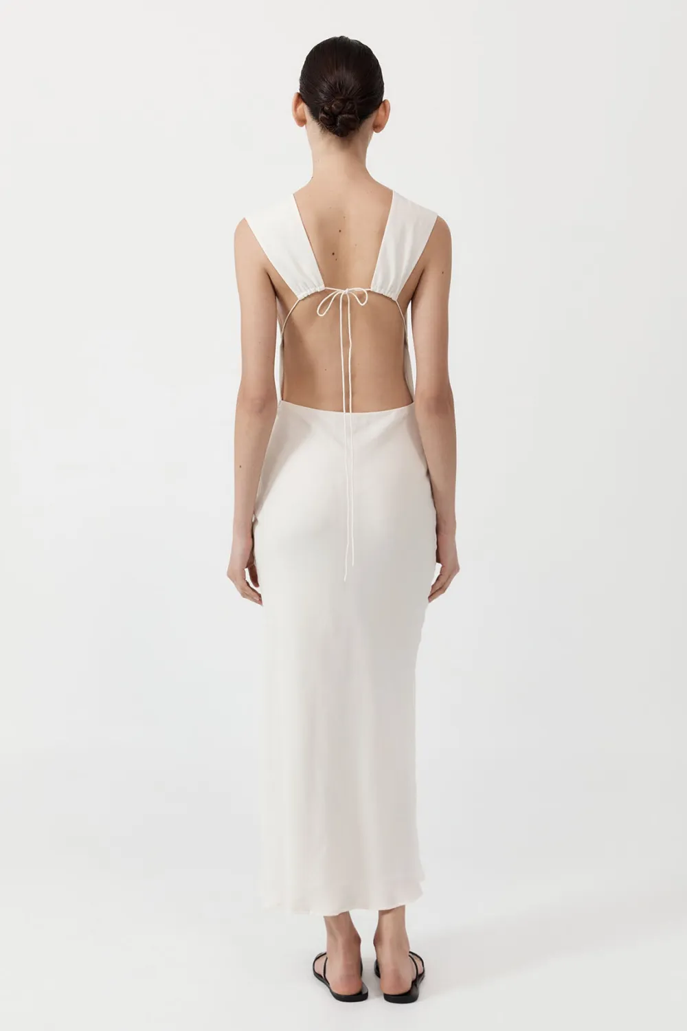 Rouleau Tie Dress -|St. Agni Flash Sale