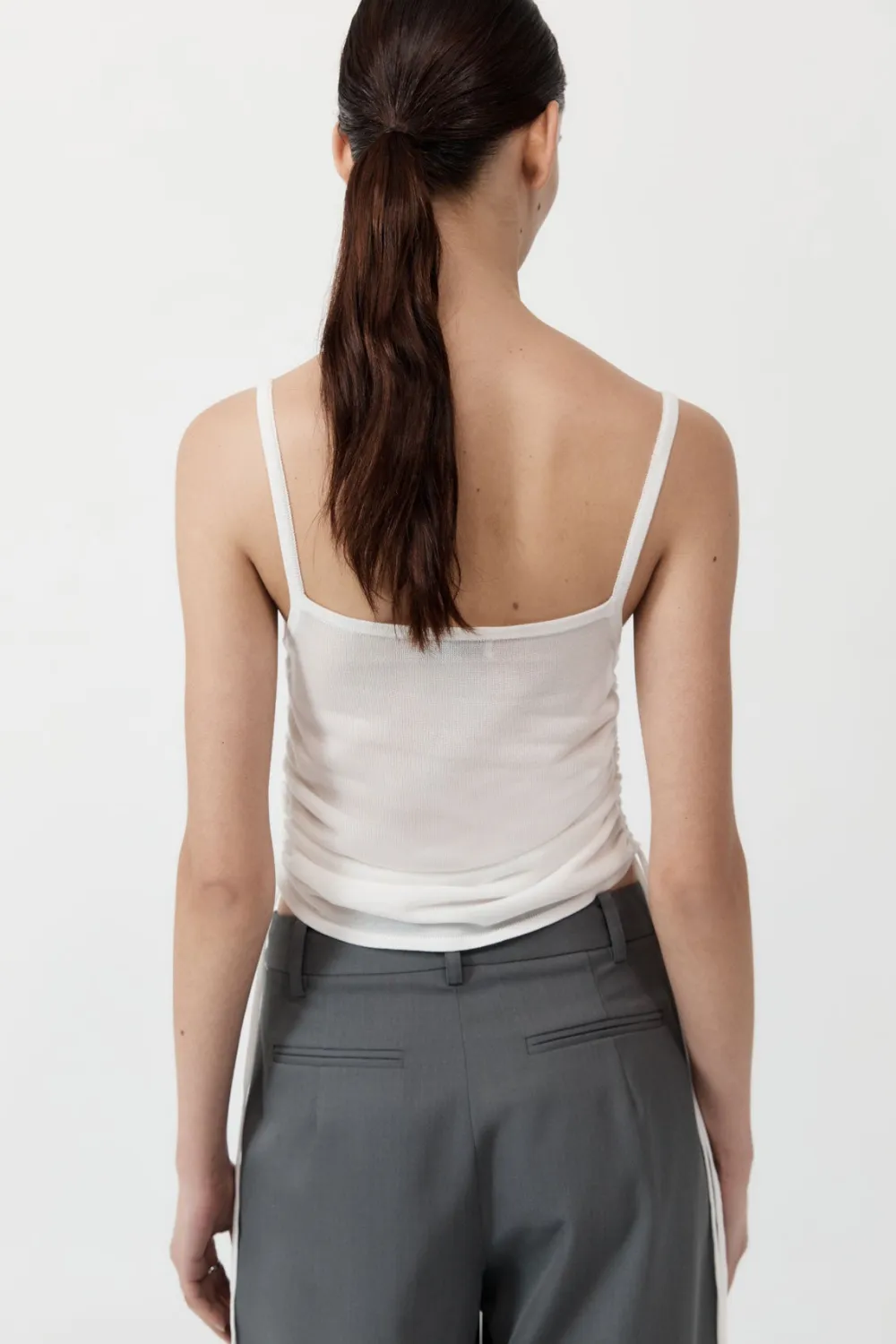 Ruched Tank -|St. Agni Sale