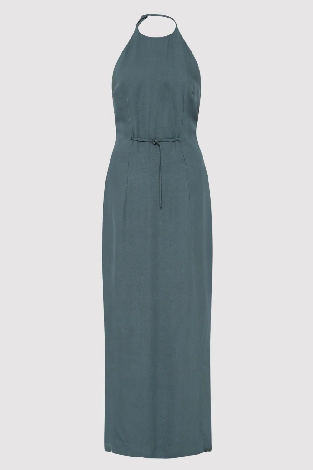 90s Halter Dress - Slate|St. Agni Flash Sale