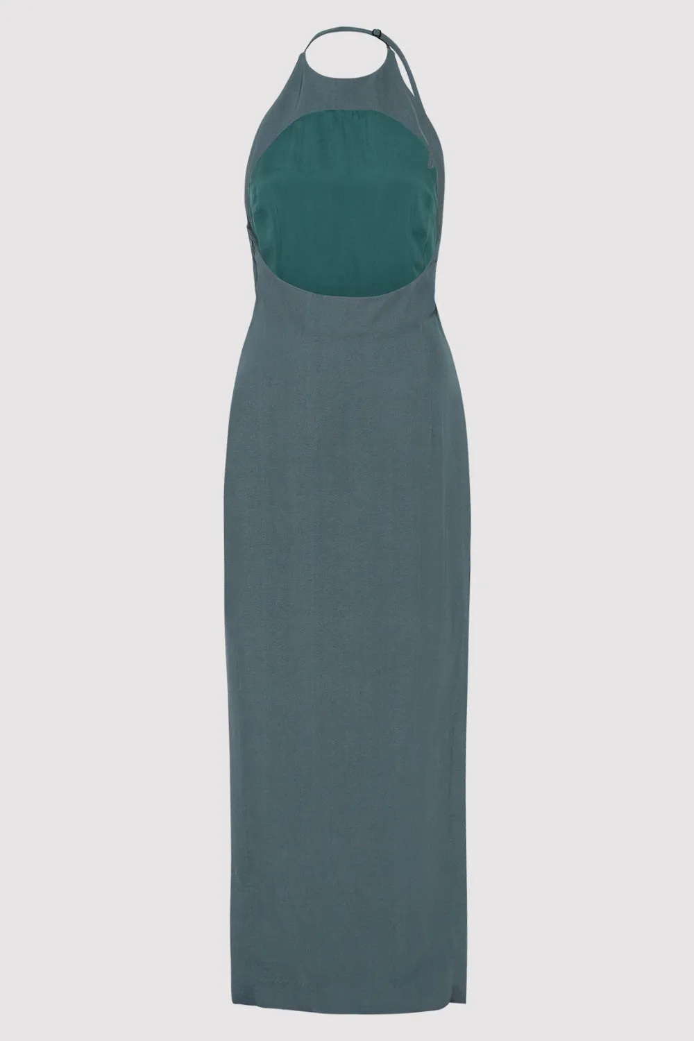 90s Halter Dress - Slate|St. Agni Flash Sale