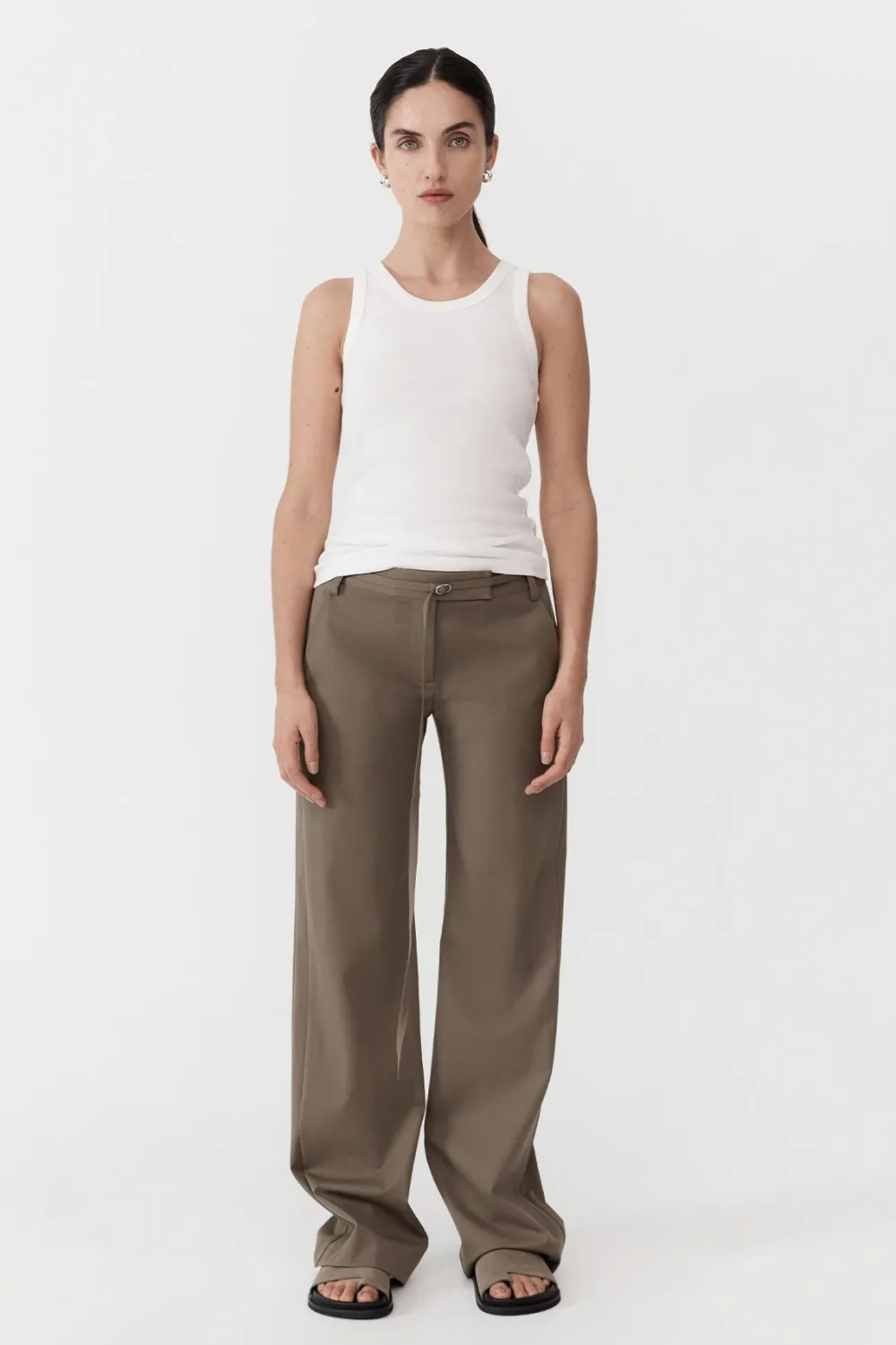 90s Panelled Pants -|St. Agni Flash Sale