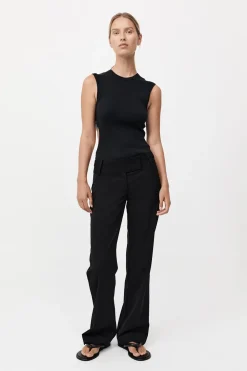 90s Relaxed Pants - Black|St. Agni Cheap