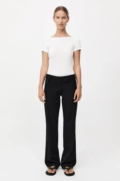 90s Relaxed Pants - Black|St. Agni Cheap