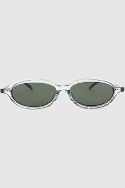 90s Slim Oval Sunglasses -|St. Agni Online