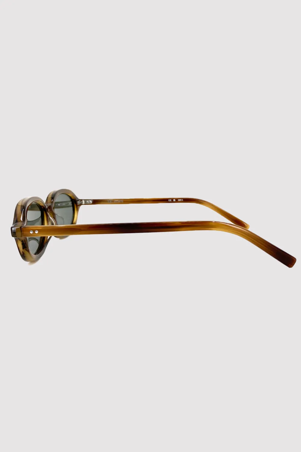 90s Slim Oval Sunglasses -|St. Agni Hot