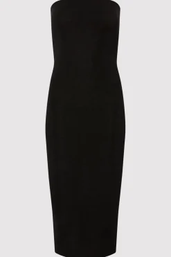 90s Strapless Knit Midi Dress -|St. Agni Store