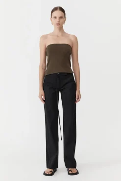 90s Strapless Knit Top -|St. Agni Online