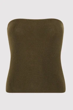 90s Strapless Knit Top -|St. Agni Online