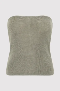 90s Strapless Knit Top -|St. Agni Cheap