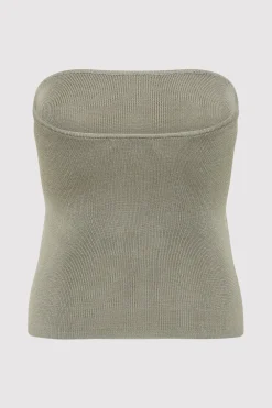 90s Strapless Knit Top -|St. Agni Cheap