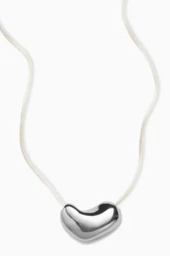 Sculpted Heart Pendant - By AGMES|St. Agni Online