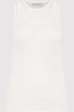 Semi Sheer Double Layer Tank -|St. Agni Online