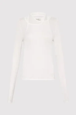 Semi Sheer Loop Top -|St. Agni Fashion