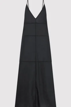 Semi Sheer Patchwork Dress -|St. Agni Clearance