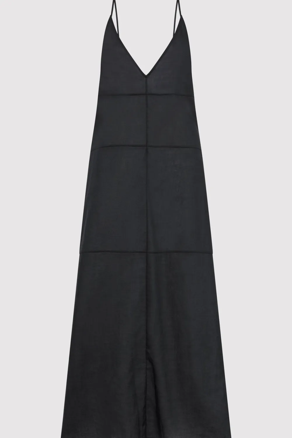 Semi Sheer Patchwork Dress -|St. Agni Clearance