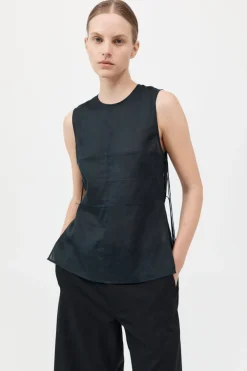 Semi Sheer Patchwork Top -|St. Agni Sale