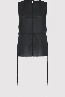 Semi Sheer Patchwork Top -|St. Agni Sale