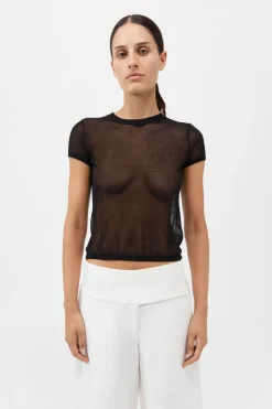Sheer Baby Tee -|St. Agni New