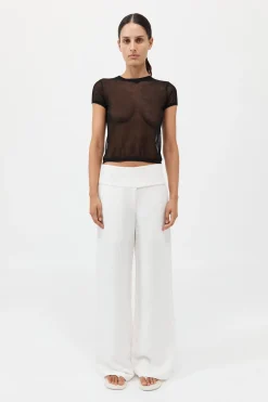 Sheer Baby Tee -|St. Agni New