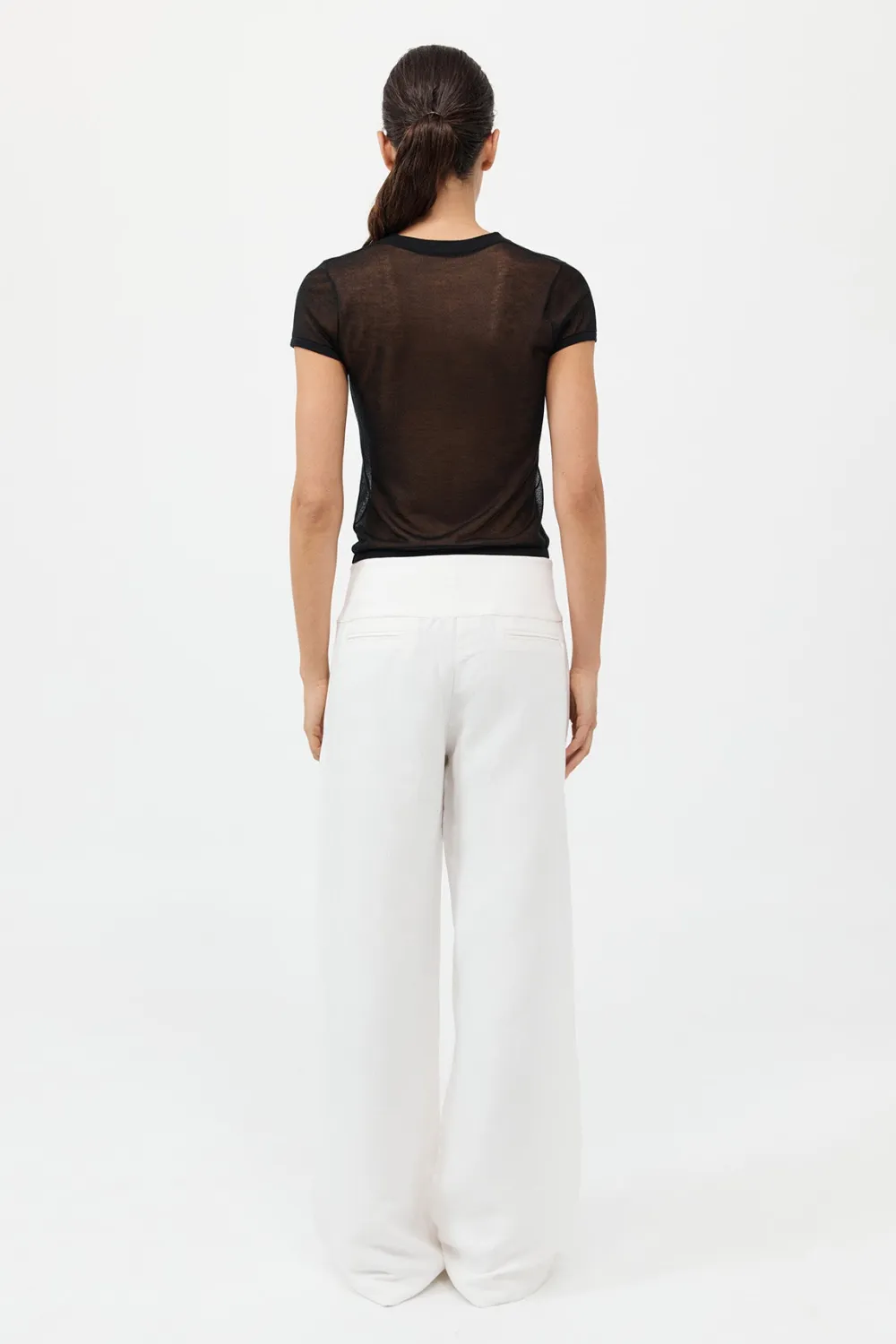 Sheer Baby Tee -|St. Agni New