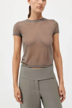 Sheer Baby Tee -|St. Agni New