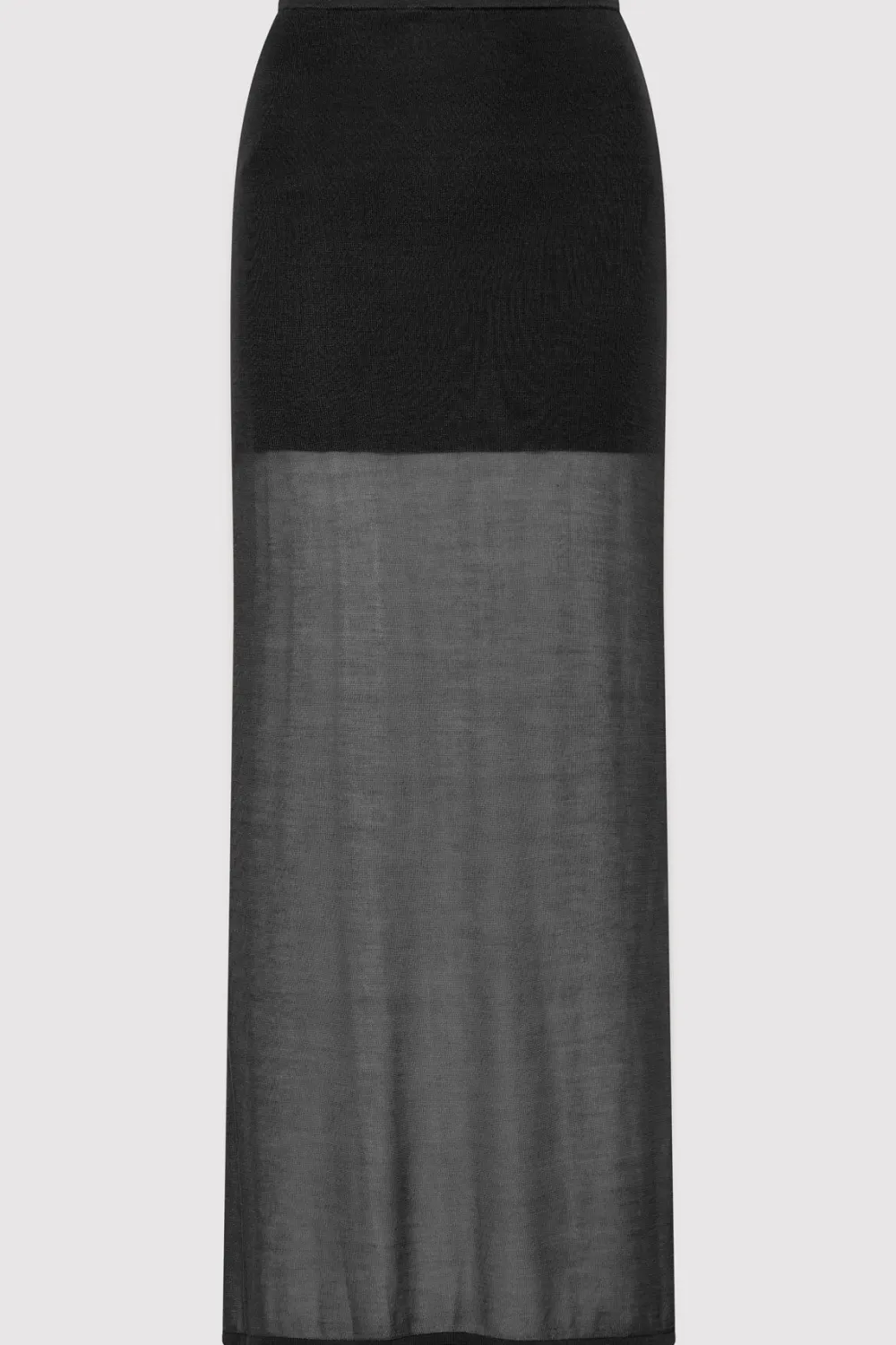Sheer Column Skirt -|St. Agni Cheap