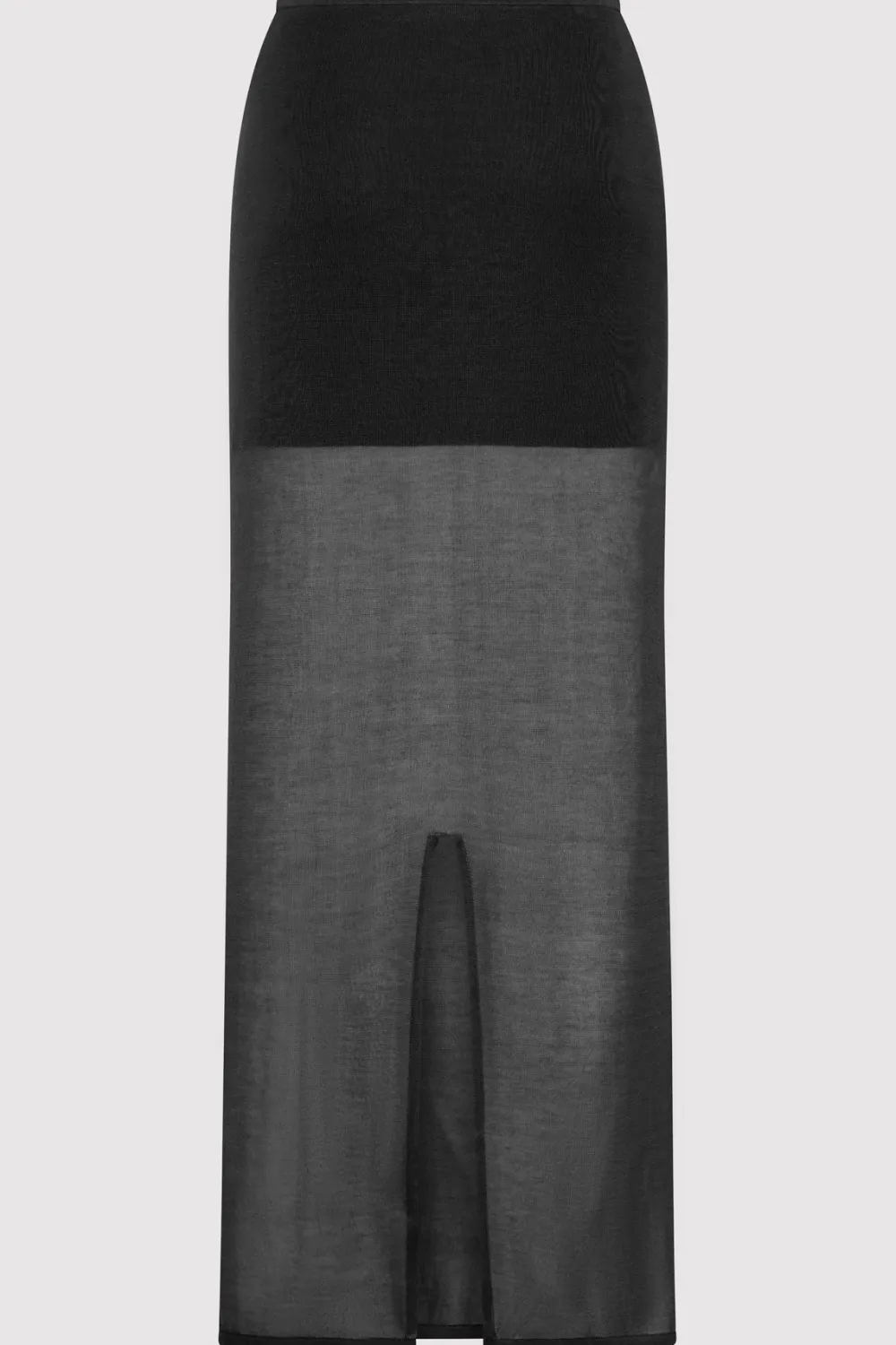 Sheer Column Skirt -|St. Agni Cheap