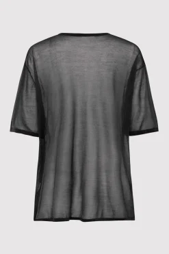 Sheer Oversized Tee -|St. Agni New