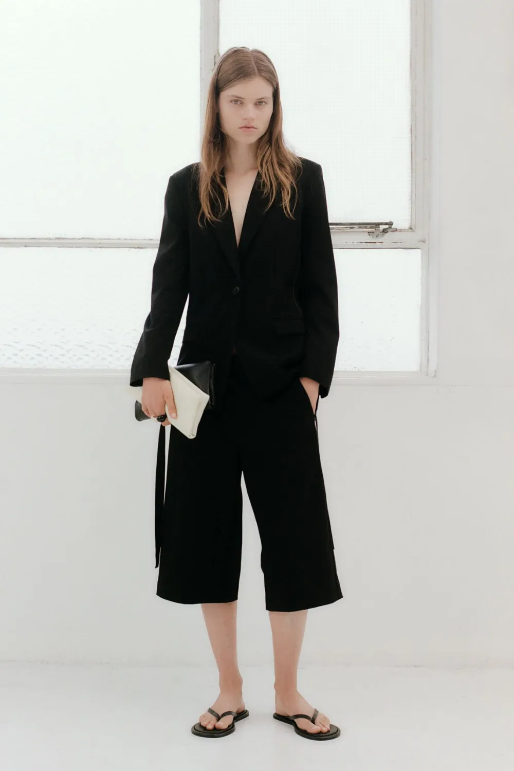 Side Stripe Blazer - Black|St. Agni Cheap