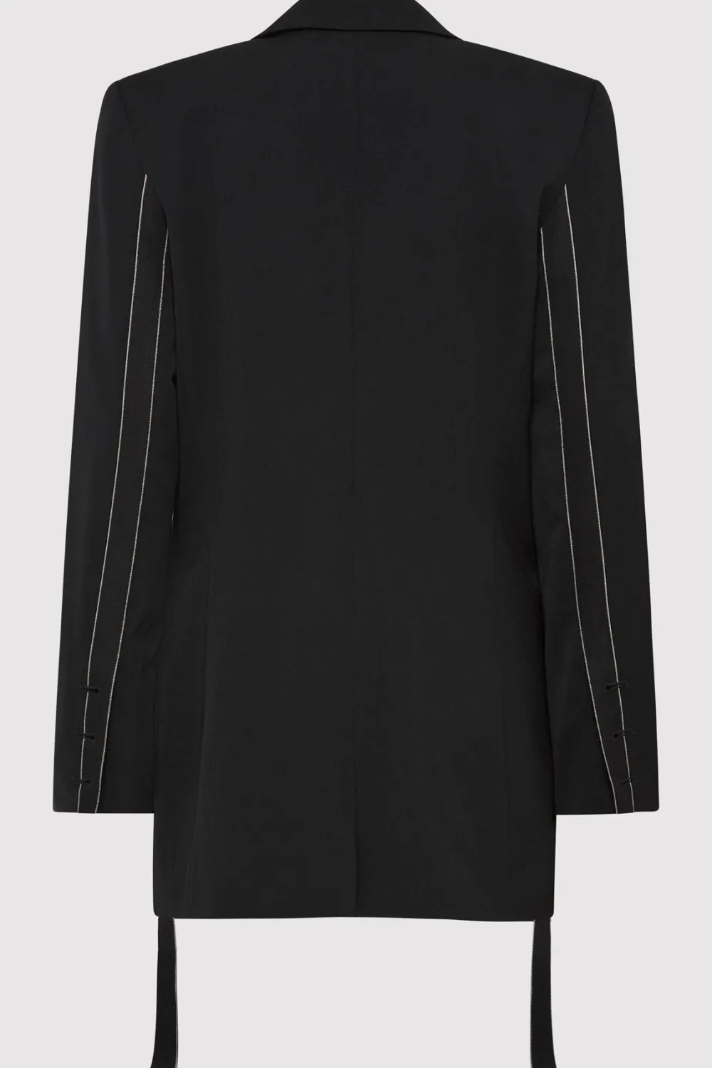 Side Stripe Blazer - Black|St. Agni Cheap