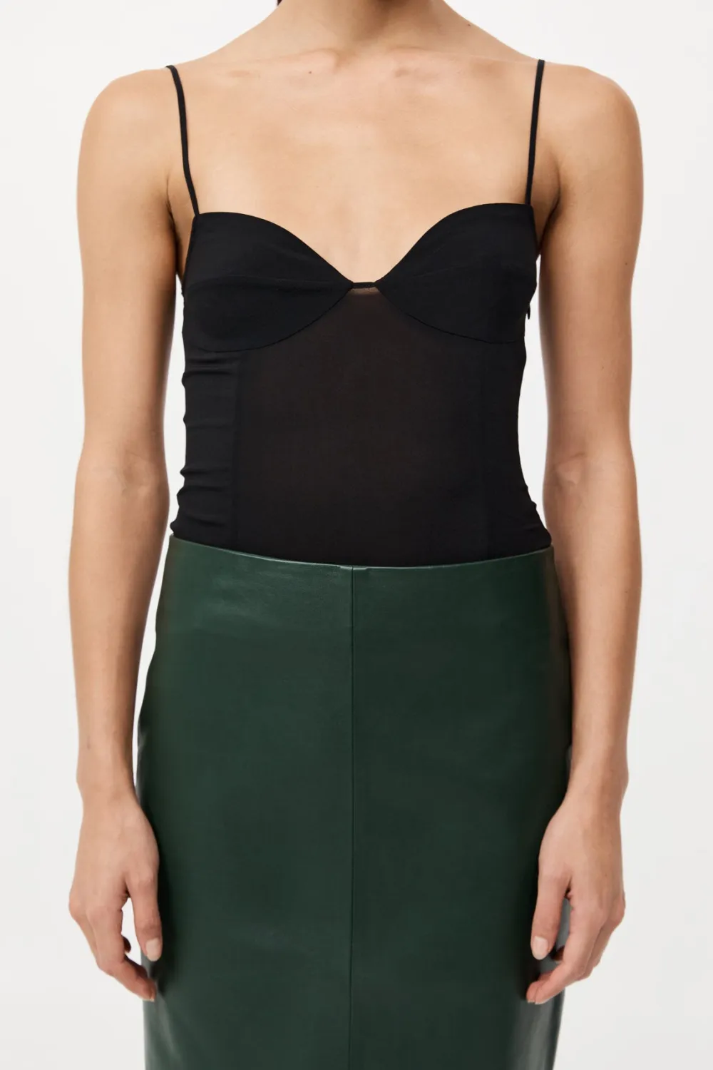 Silk Cami - Black|St. Agni Cheap