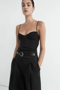 Silk Cami - Black|St. Agni Cheap