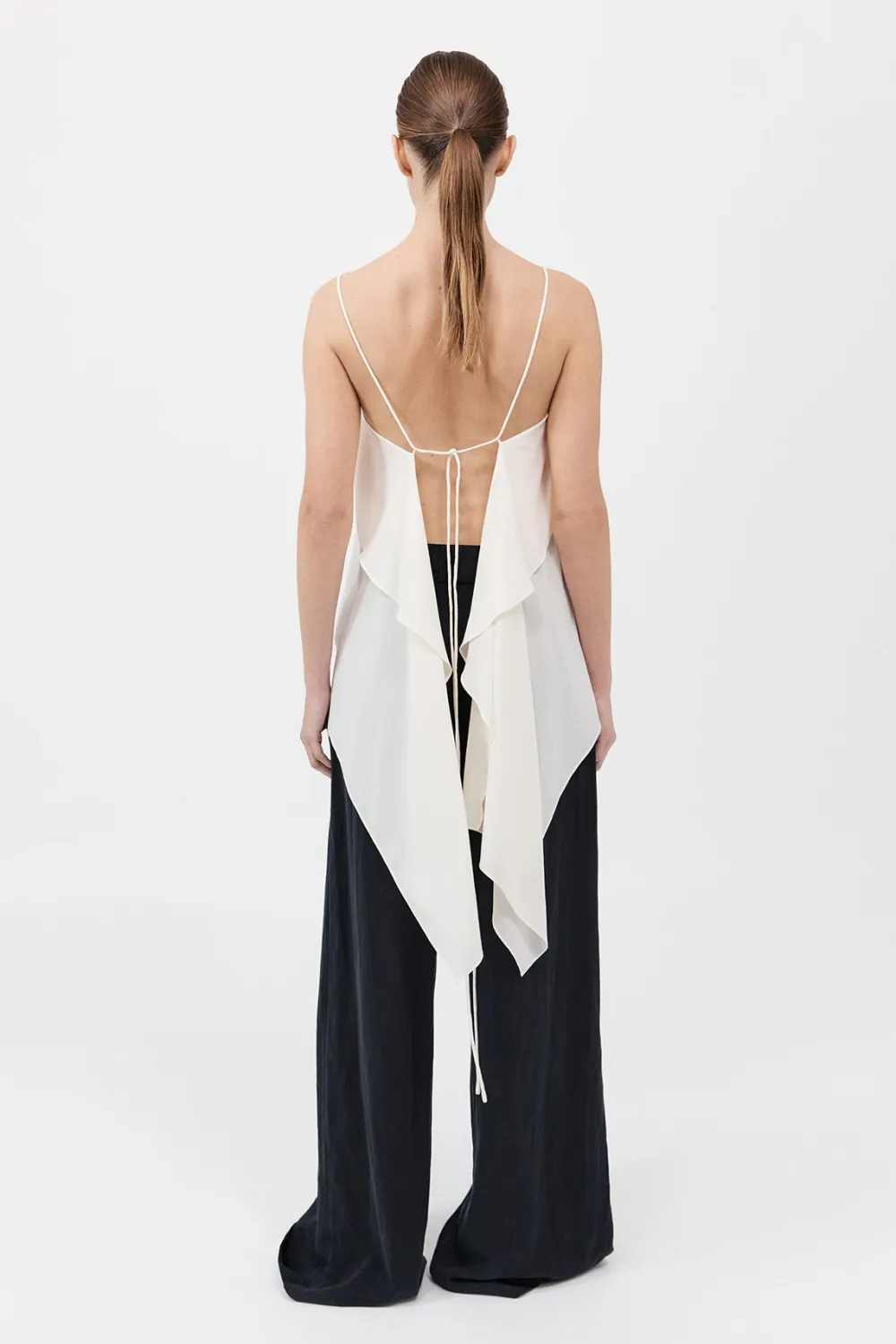 Silk Drape Top -|St. Agni Online