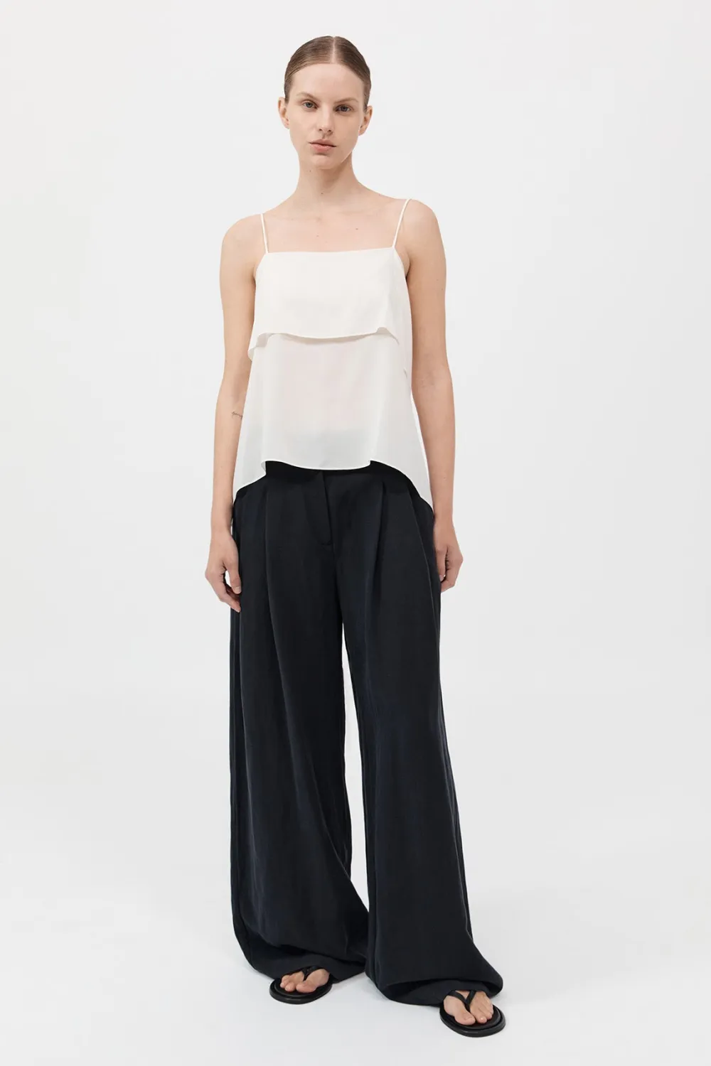Silk Drape Top -|St. Agni Online