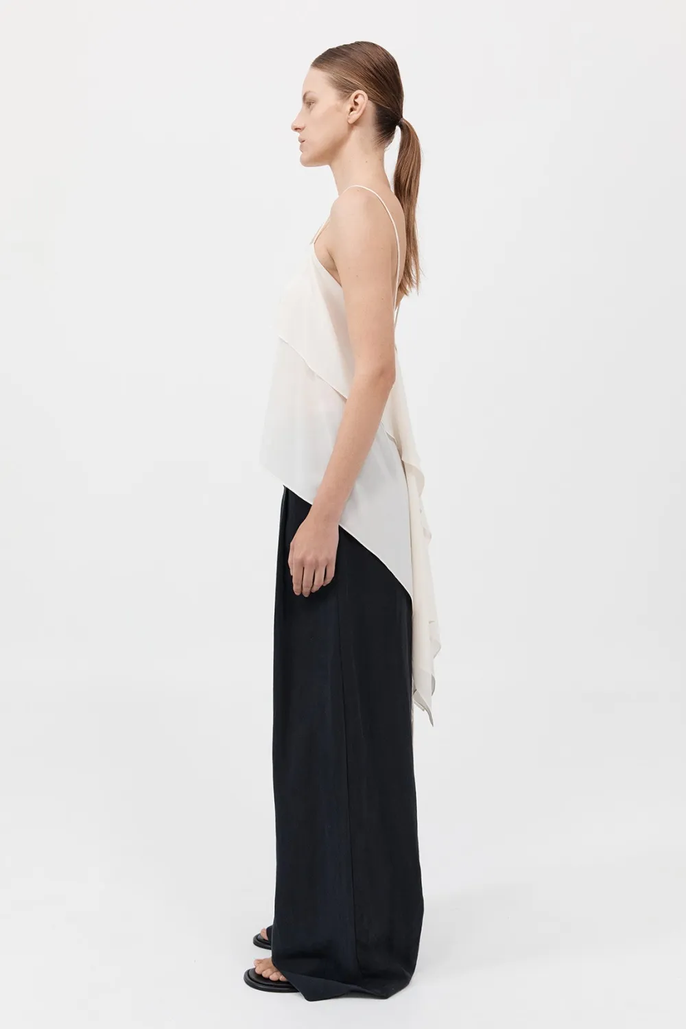 Silk Drape Top -|St. Agni Online