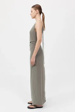 Silk Tuck Dress -|St. Agni Sale
