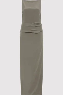 Silk Tuck Dress -|St. Agni Sale