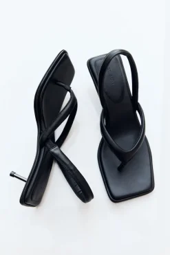 Sling Back Thong Heel -|St. Agni Flash Sale