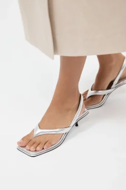 Sling Back Thong Heel -|St. Agni Best Sale
