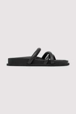 Soft Cross Strap Slide -|St. Agni Cheap