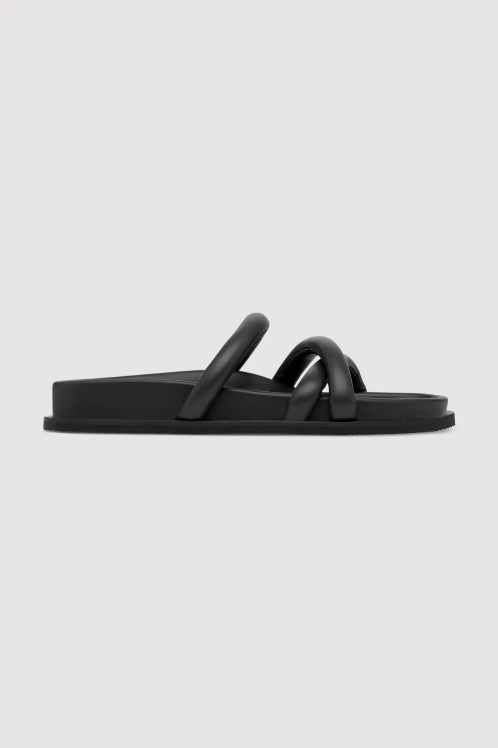 Soft Cross Strap Slide -|St. Agni Cheap