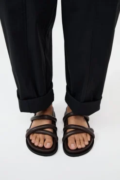 Soft Cross Strap Slide -|St. Agni Online